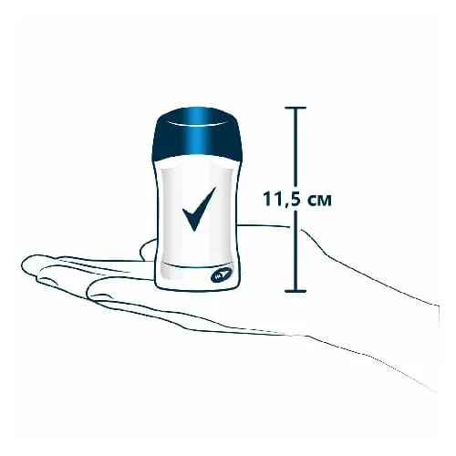 Антиперспирант Rexona Сухость пудры карандаш, 40мл размеры